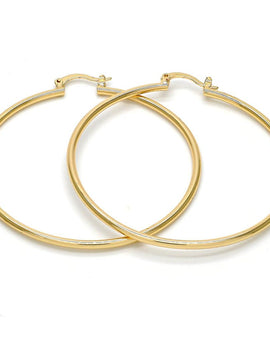 50MM Rolled Gold Filled Large Hoop