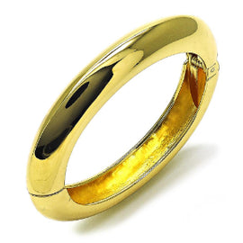 Gold Individual Bangle, Gold Filled Chunky 12mm Style